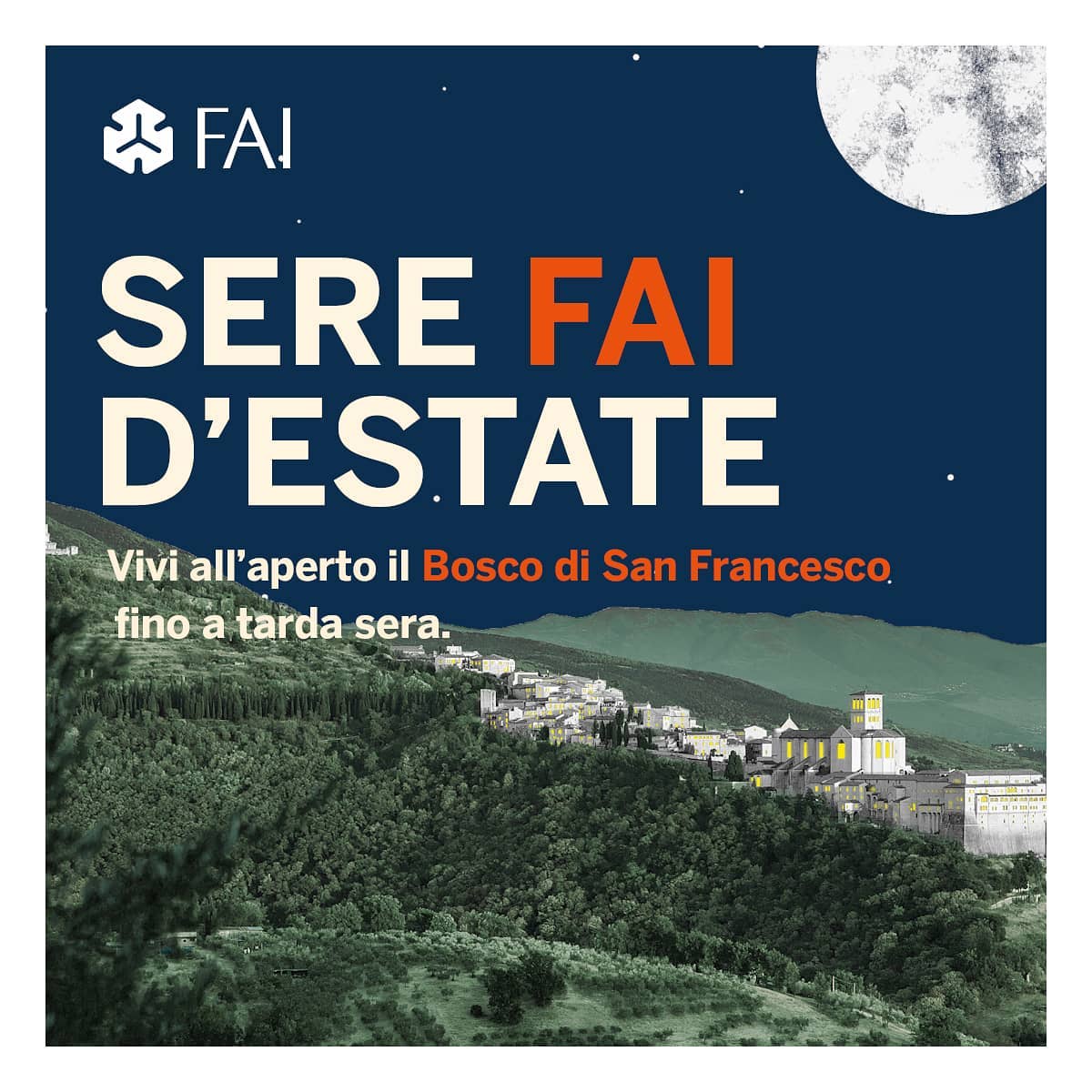 Letture a lume di luna ad Assisi con il FAI